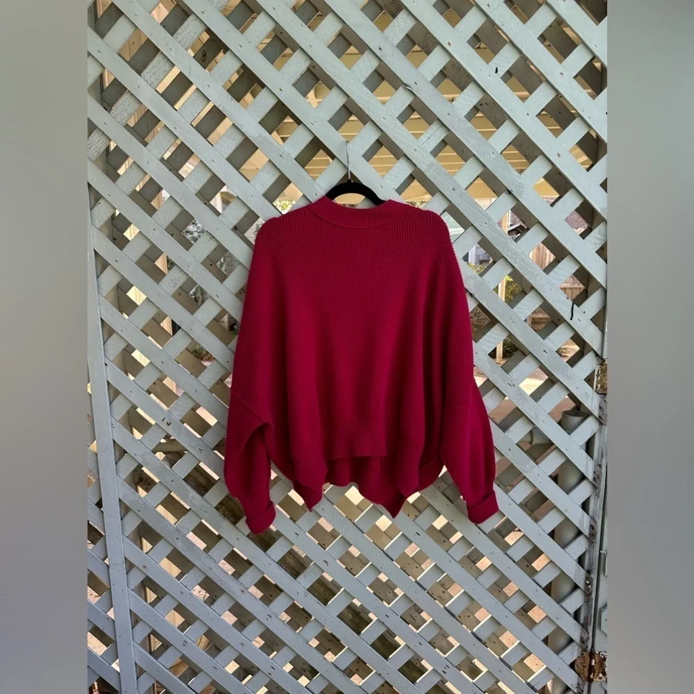Free people easy street tunic sweater